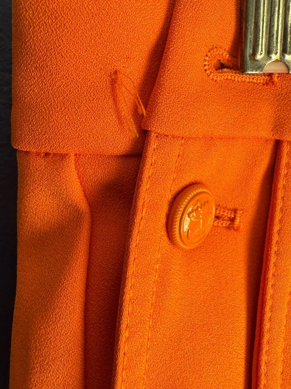 J. Crew Women’s Vibrant Orange Tailored Chinos
